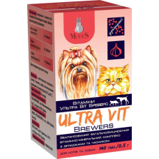 Modes Ultra Vit Brewers
Збалансований загальнозміцнюючий вітамінно - мінеральний комплекс з дріжджями та часником 140 табл.по 0,5гр.