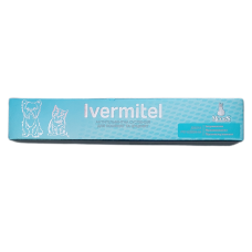 Антигельмінтна суспензія Modes (Модес) Ivermitel для кошенят та цуценят 5 мл зі смаком м′яса