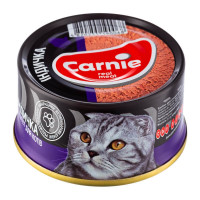 Вологий корм для кішок Carnie паштет з індичкою 100 гр