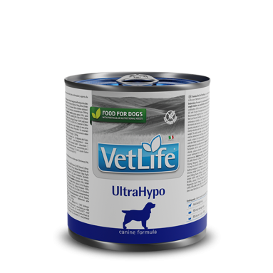 Вологий лікувальний корм Farmina (Фарміна) VetLife ULTRAHYPO для собак для зменшення непереносимості інгредієнтів та поживних речовин 300 гр - фото 1