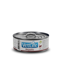 Вологий лікувальний корм Farmina (Фарміна) VetLife HEPATIC для кішок при хронічній печінковій недостатності 85 гр