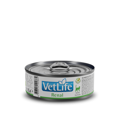 Вологий лікувальний корм Farmina (Фарміна) VetLife Renal для кішок для підтримки функції нирок 85 гр - фото 1
