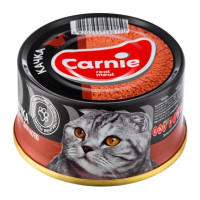 Вологий корм для кішок Carnie паштет з качкою 90 гр