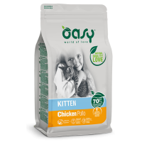 Сухий корм для кошенят OASY LIFESTAGE Kitten курка 1.5 кг