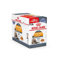Вологий корм Royal Canin Hair & Skin (Хеїр енд Скін) для кішок здоров′я шкіри та блиск вовни, в желе 85 гр 9+3 шт