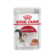 Вологий корм для дорослих котів ROYAL CANIN Роял канін INSTINCTIVE IN GRAVY 0.085 кг 12шт
