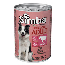 Вологий корм для собак SIMBA (Симба) DOG WET яловичина 0.415 кг 