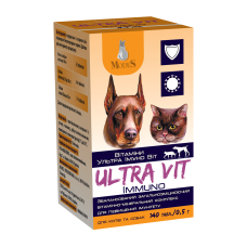 Modes Ultra Immuno Vit
Вітаміни Модес Ультра Імуно Віт 140 табл.по 0,5гр.