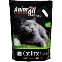 AnimAll (ЕнімАлл) Deluxe Зелений смарагд - Наповнювач силікагелевий для котячого туалету 10,5 л