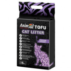 AnimAll (ЕнімАлл) Tofu Lavender Соєвий наповнювач для котячого туалету з ароматом лаванди 6 л