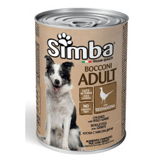 Вологий корм для собак SIMBA (Симба) DOG WET дичина 0.415 кг